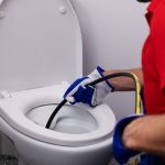 Unclog a Toilet Sewage